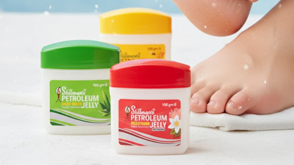 Cracked Heels in Winter? Petroleum Jelly to the Rescue