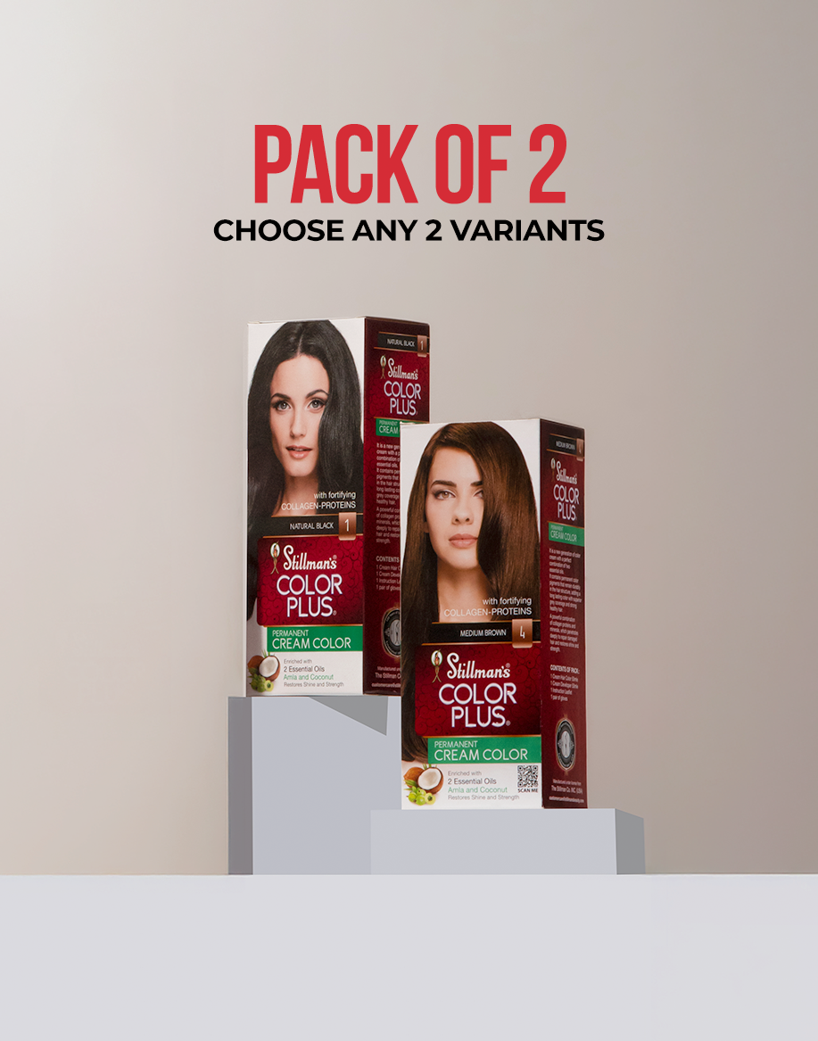 ColorPlus Cream Hair Color | Pack of 2