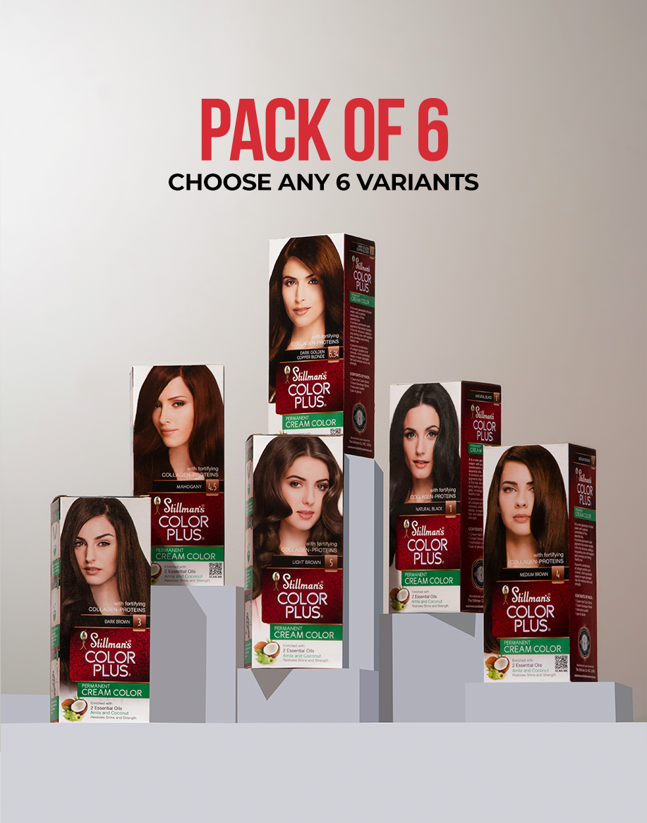 ColorPlus Cream Hair Color | Pack of 6