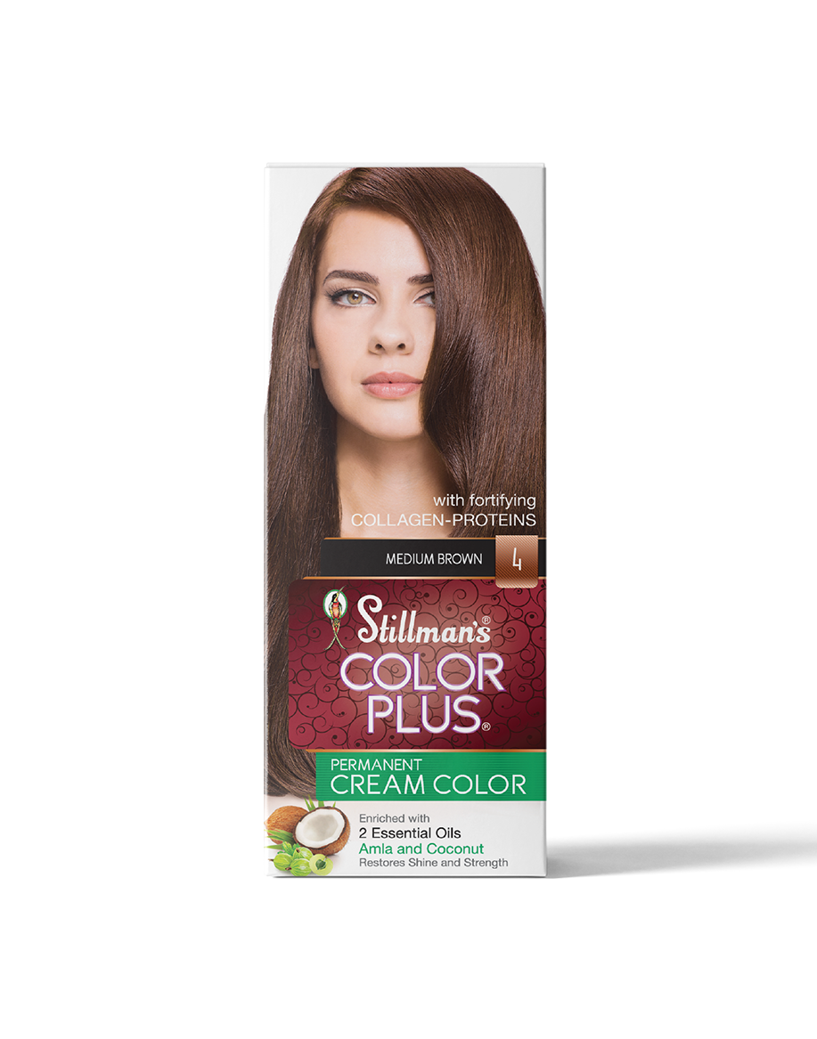 Medium Brown Cream Hair Color