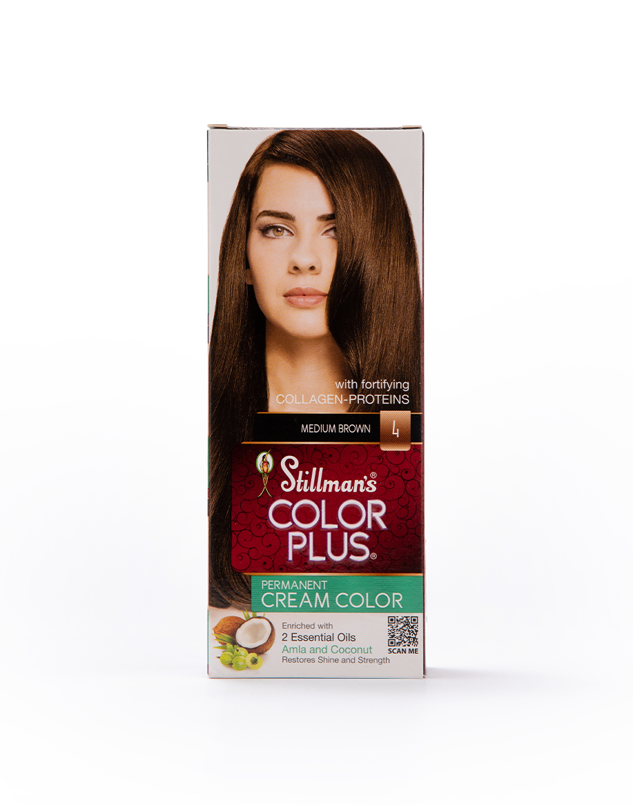 Color Plus Medium Brown Cream Hair Color