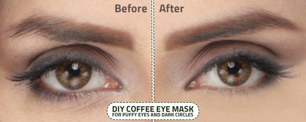Coffee Face Mask For Dark Circles and Puffy Eyes
